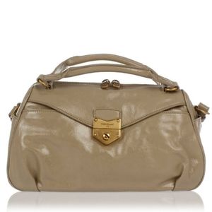 YSL dandy patent leather tote bag